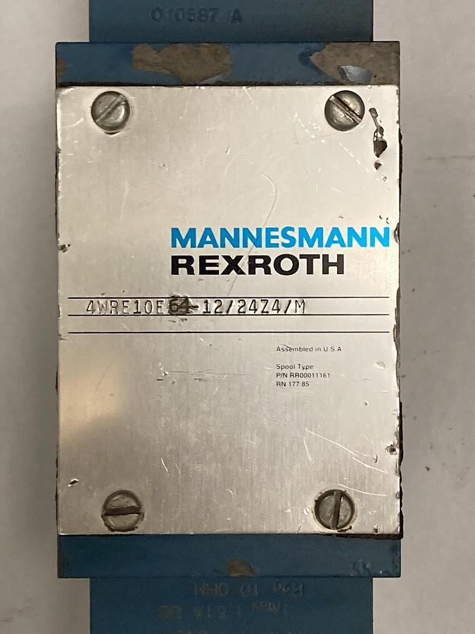 Used Mannesmann Rexroth,4WRE10F64-12/24Z4/M, Proportional Directional Valve