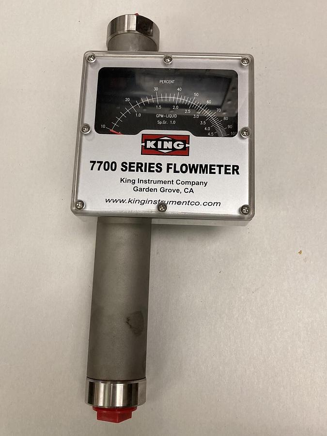 Used King Instrument,7711230716,7700 Series Flowmeter
