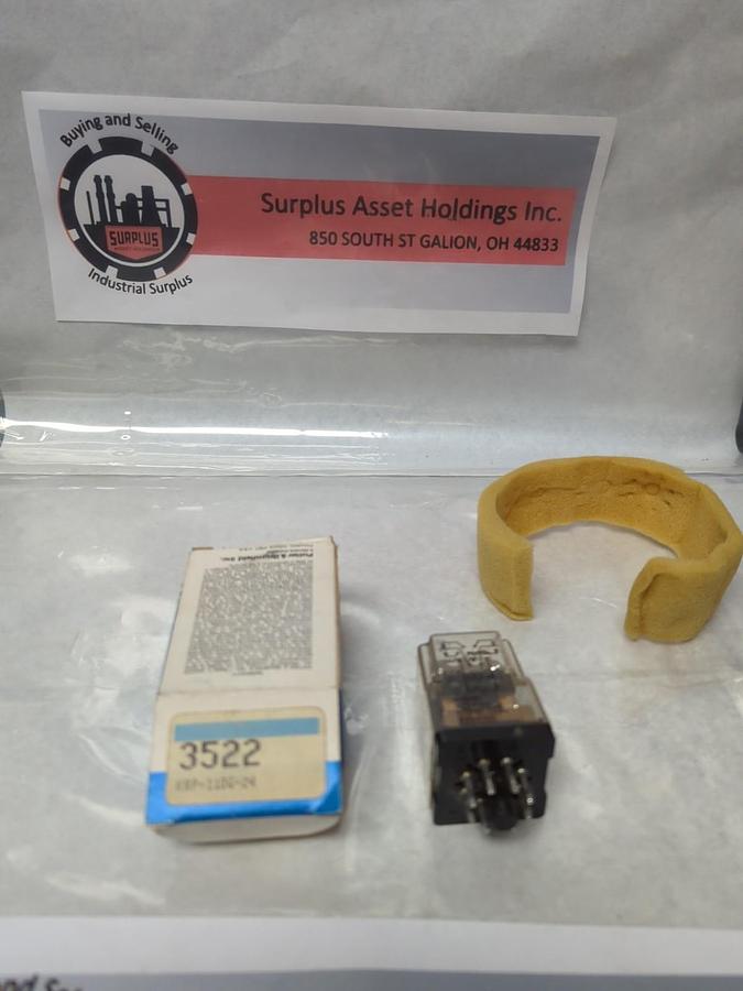 POTTER & BRUMFIELD,3522,RELAY 8-PIN 120-250VAC 10 AMP NOS