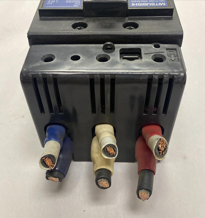 Used Mitsubishi,NF50-CP,Circuit Breaker 50A 220V 3 Pole