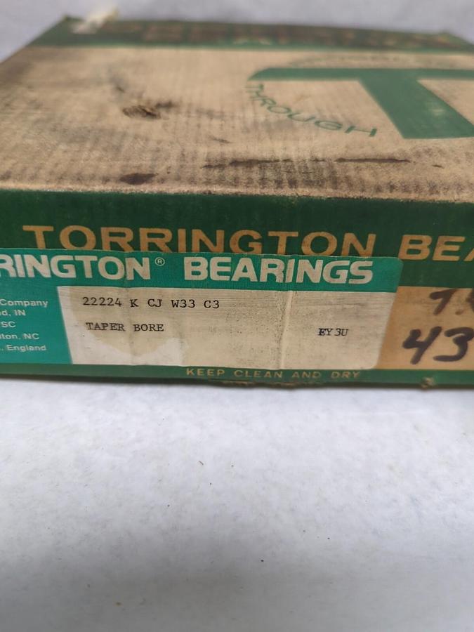 TORRINGTON,22224KCJW33C3,SPHERICAL ROLLER BEARING NOS