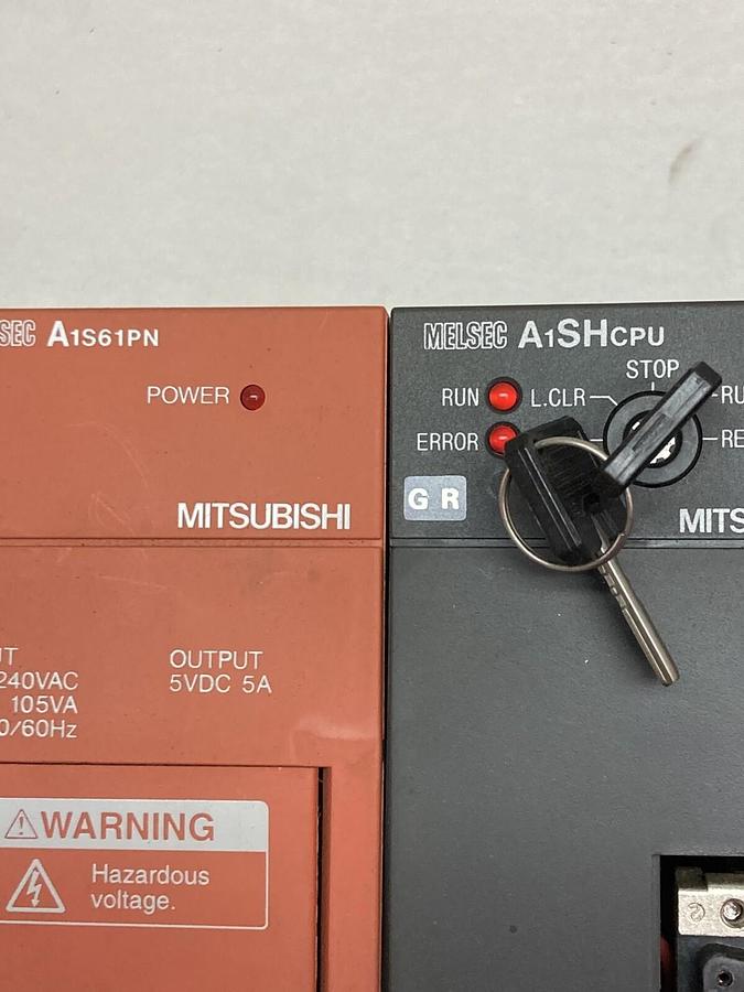 Used Mitsubishi,A1S61PN/A1SHCPU/A1SX41/A1SX71/A1SY81,A1SJ61BT11,Rack