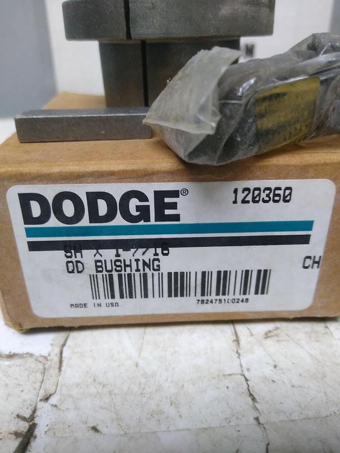 DODGE,120360  SHX1-11/16 NK QD,BUSHING NOS