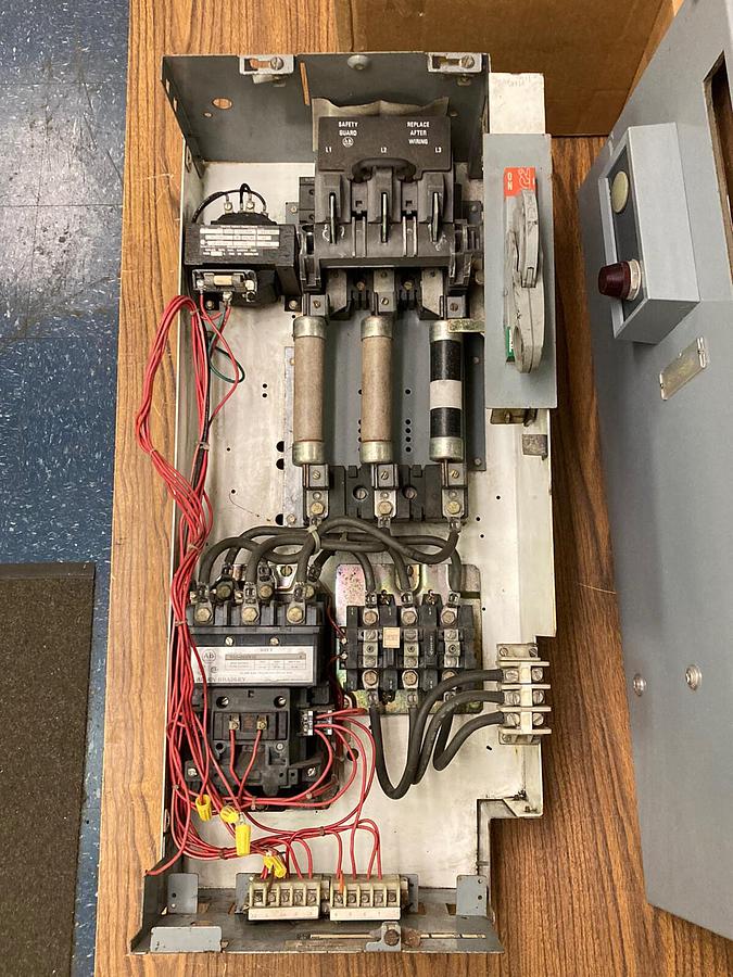 Used Allen-Bradley,2112-YUR80475B/1AE,Size 3 MCC Starter Bucket Series H