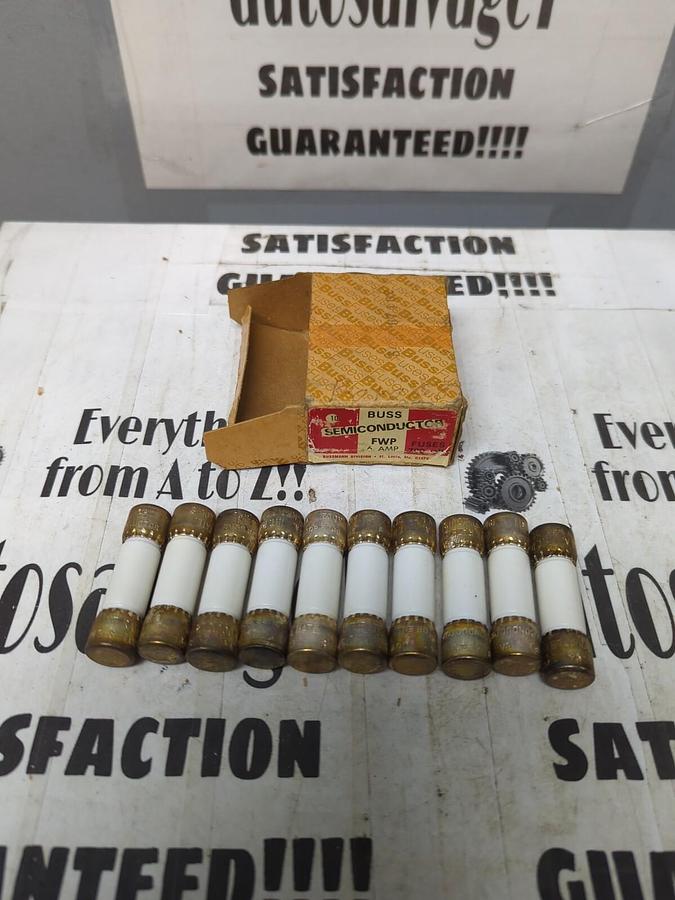 BUSSMANN,FWP-6,SEMI-CONDUCTOR FUSES 6A/700V BOX OF 10 NOS