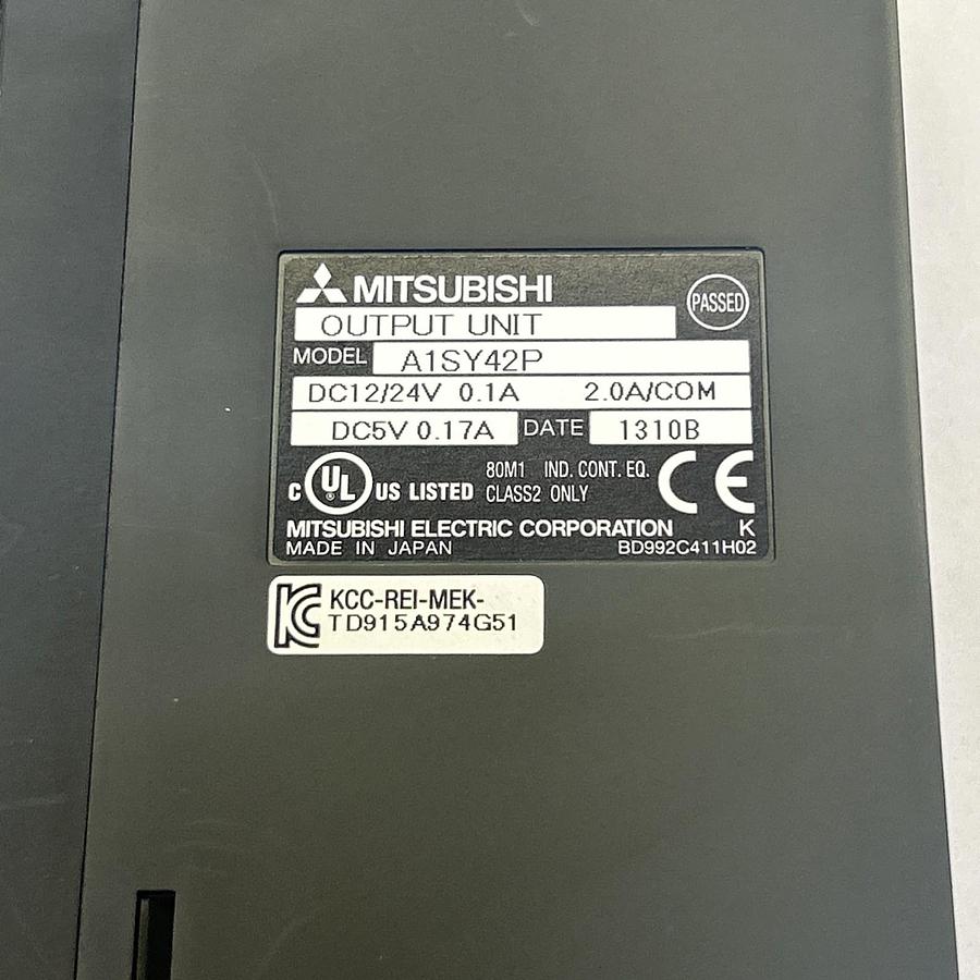 Used MITSUBISHI,A1SY42P,OUTPUT MODULE