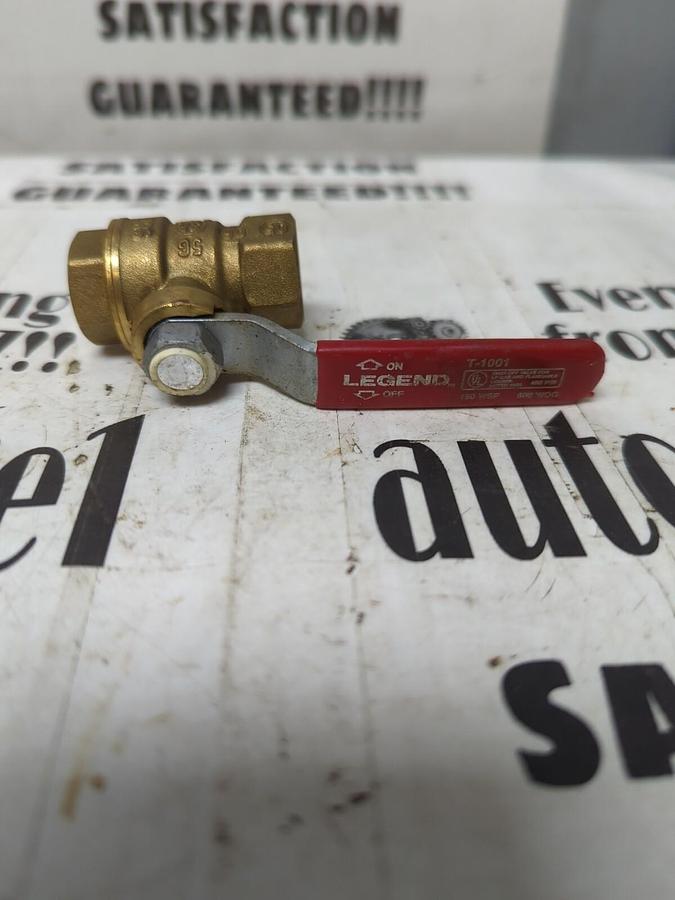 LEGEND,T-1001,600 WOG  5G BRS 1/4 INCH BALL VALVE NOS