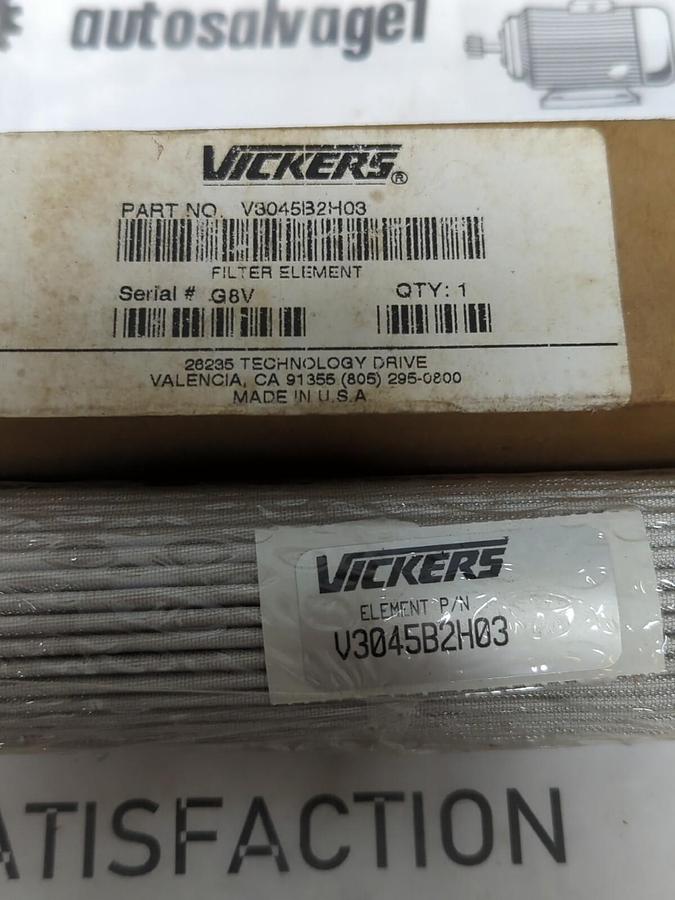 VICKERS,V3045B2H03,FILTER ELEMENT