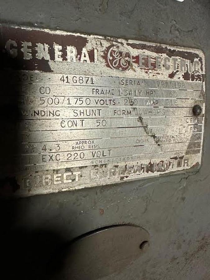 Used GE 60 1341Y