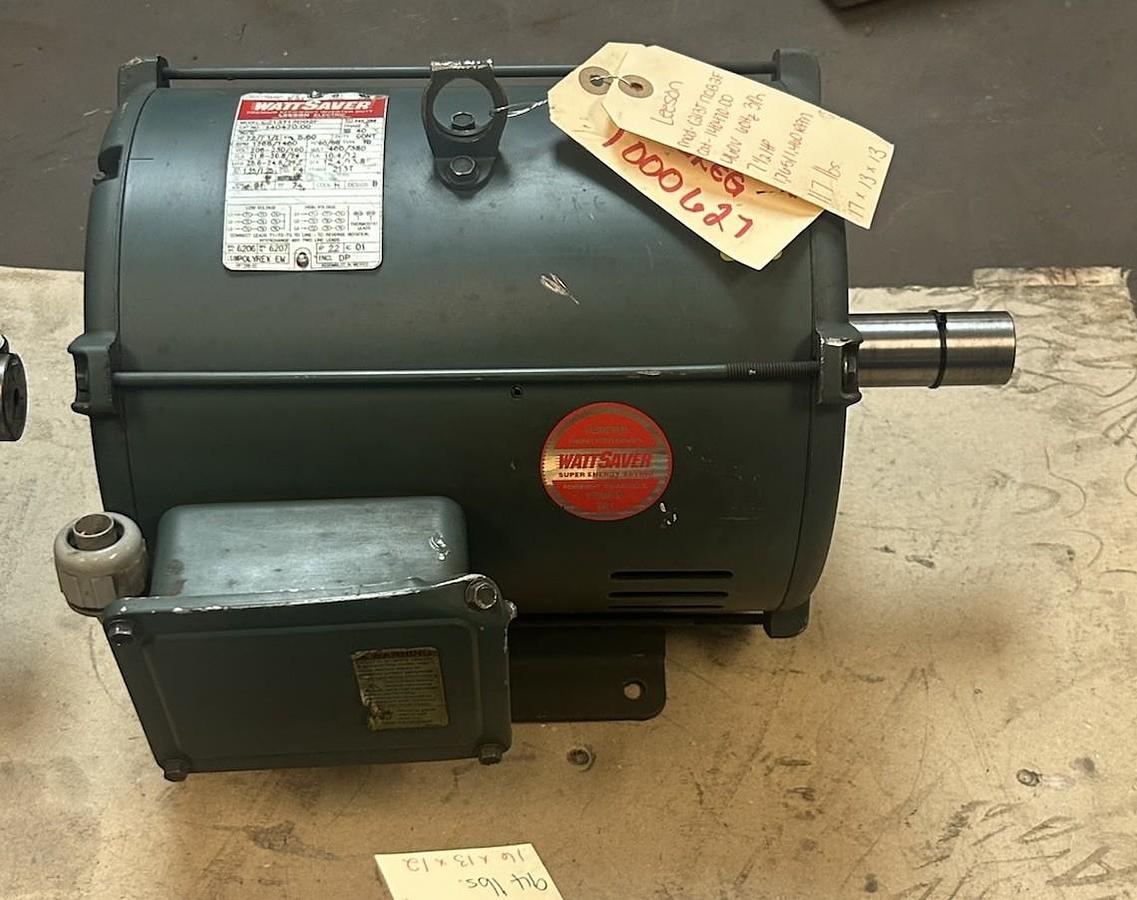 Used LEESON,140470.00,INVERTER DUTY MOTOR 7.5HP 208-230/460V 1765RPM 3PH 213T FRAME