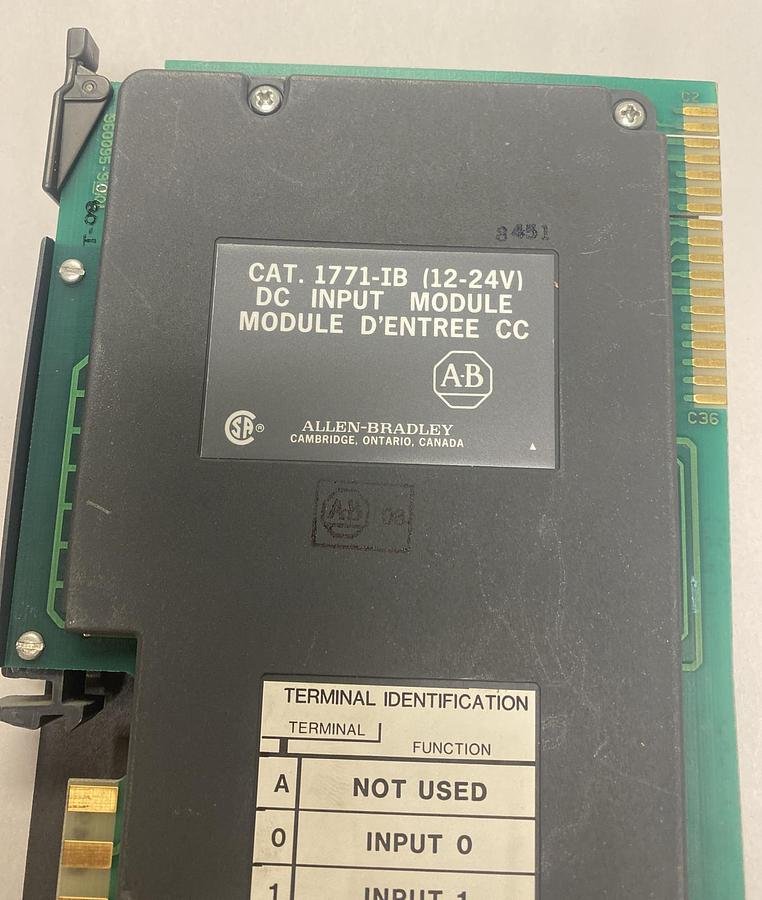 Used Allen-Bradley,1771-IB,Input Module