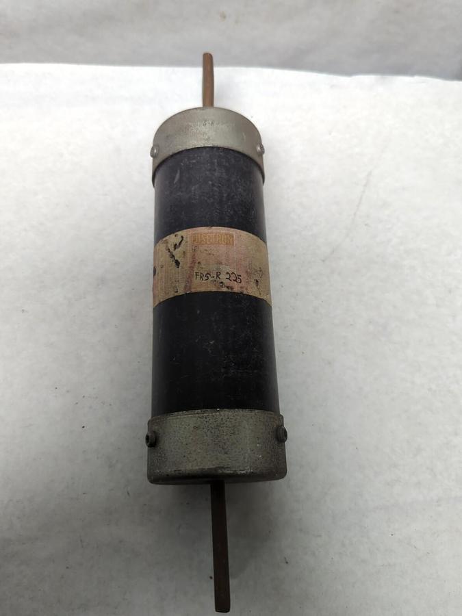 Used COOPER BUSSMANN,FRS-R-225,FUSETRON 225 AMP FUSE PRE-OWNED