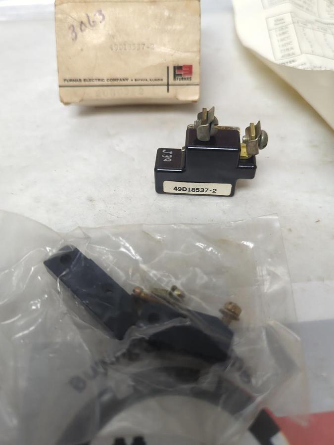 FURNAS,49D13537-2,AUXILIARY INTERLOCK KIT RIGHT SIDE N.C NOS