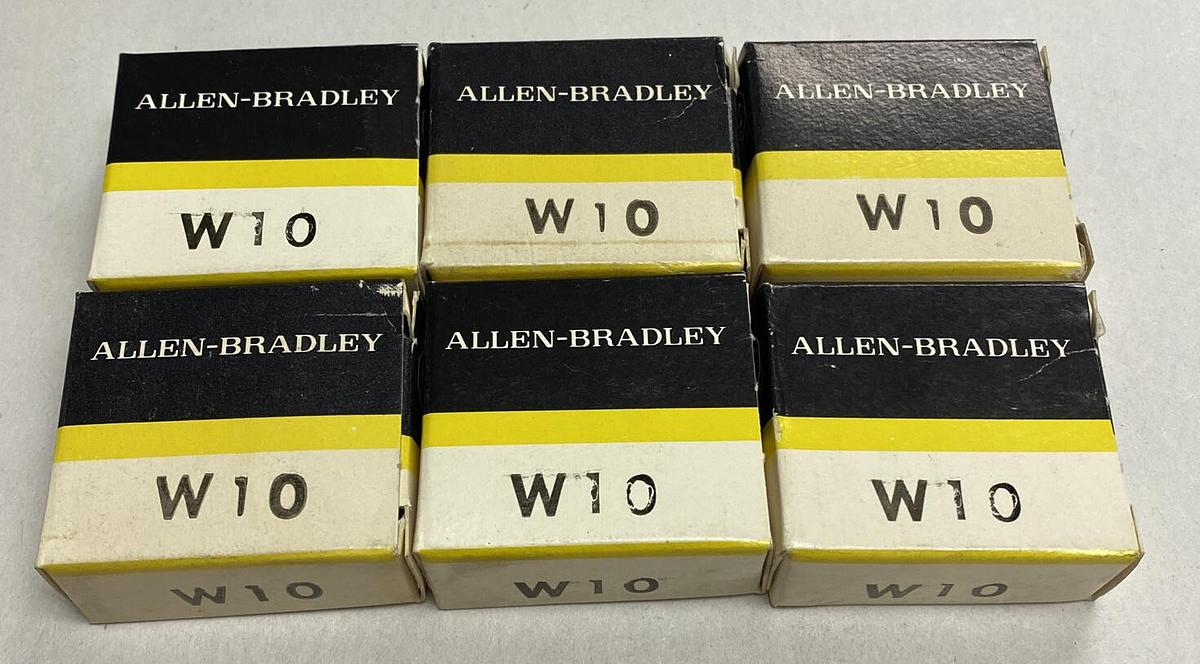 Allen-Bradley,W10,Heater Lot Of 6 New