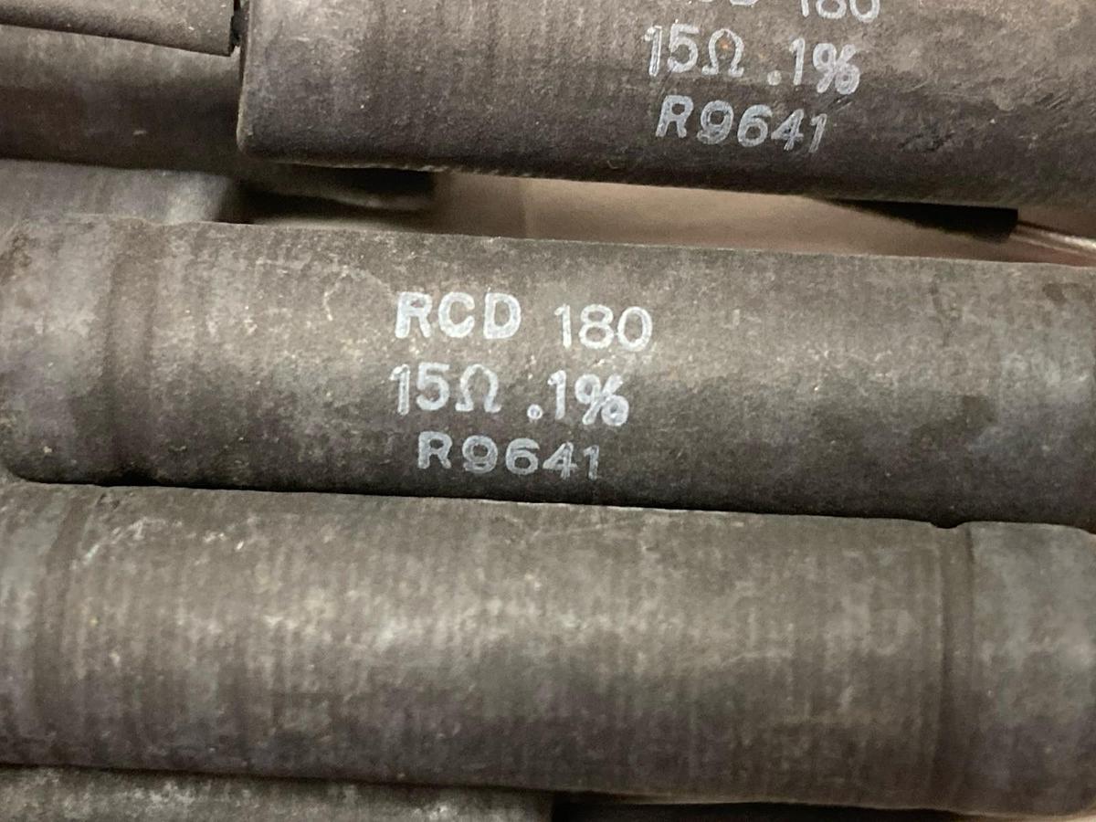 RCD Components,R9641,Precision Power Resistor LOT OF 14