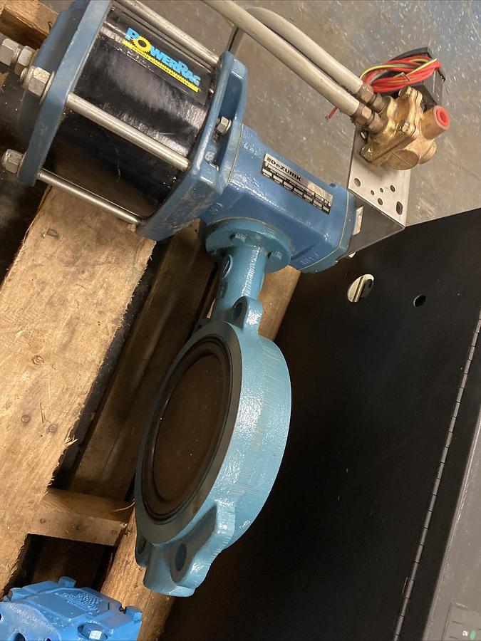 Dezurik,9407459,6 INCH Butterfly Valve with PowerPac Actuator
