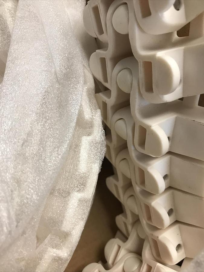 Used AMC,Modu-Flex83,Tabletop Conveyor Chain 118Sets/3M Size 340X340x90mm NOS