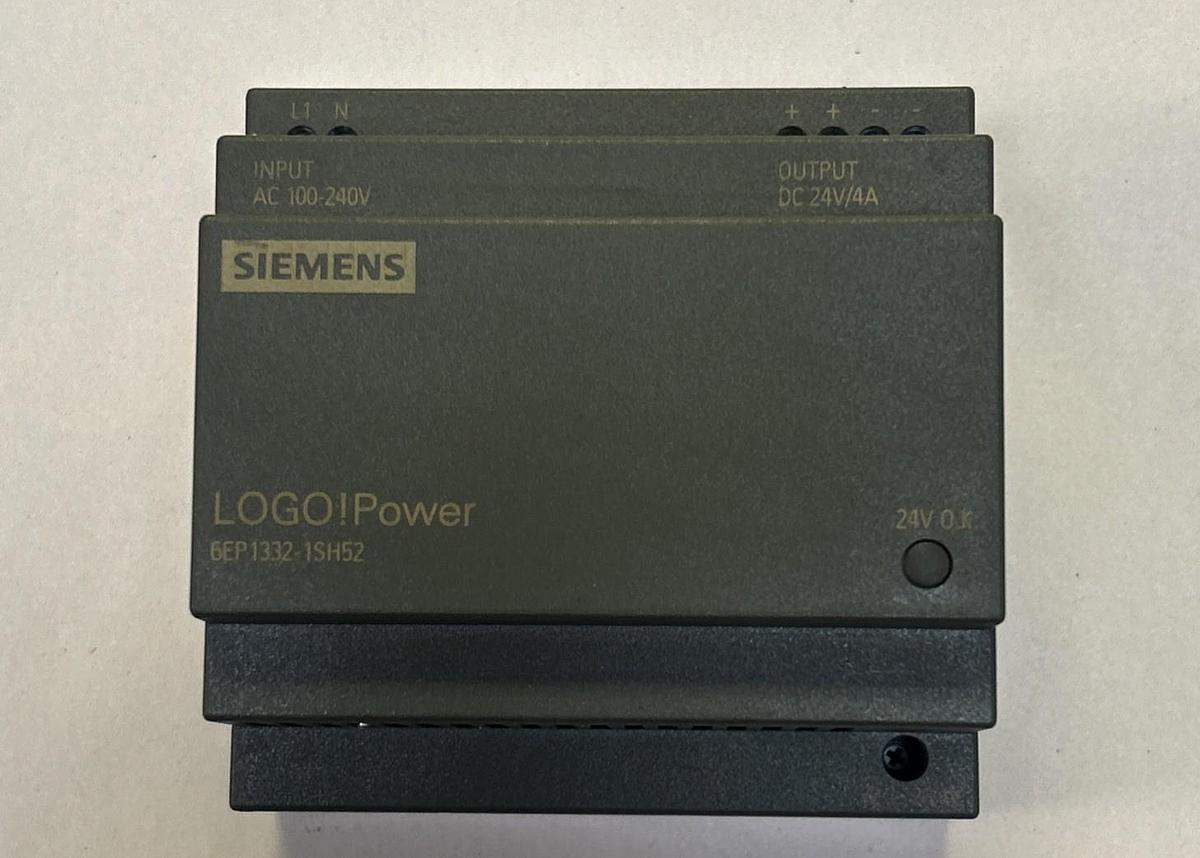 Used SIEMENS,6EP1332-1SH52,LOGO!POWER STABILIZED POWER SUPPLY