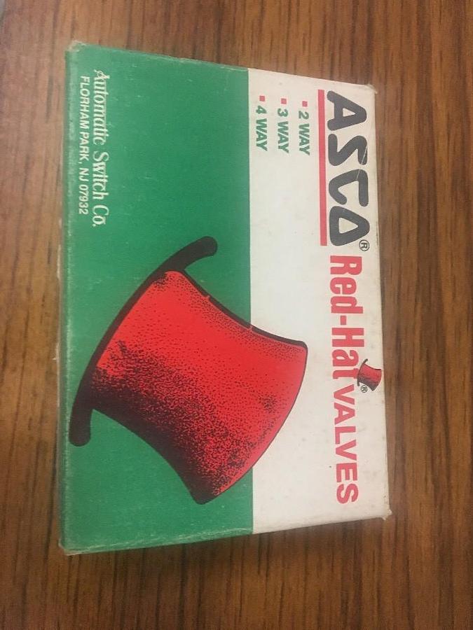 ASCO RED HAT,064-982-4-D,SOLENOID COIL NOS