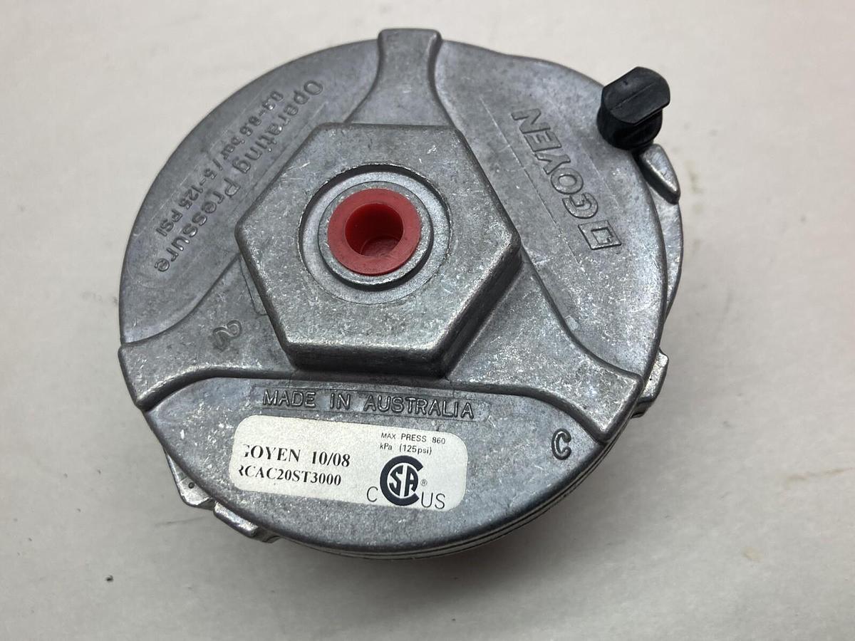 Used Goyen,RCAC20ST3000,Pneumatic Threaded Diaphragm Valve 3/4in Npt
