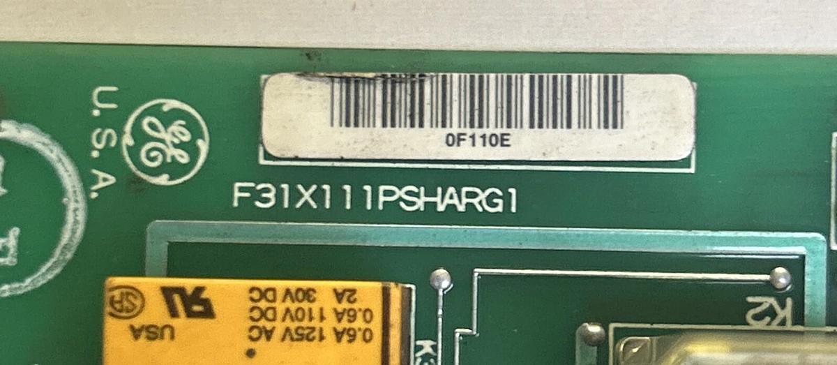 Used GENERAL ELECTRIC,F31X111PSHARG1,POWER SUPPLY BOARD