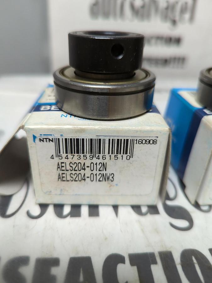 NTN,AELS204-012NW3,BALL INSERT BEARING 20MM BORE LOT OF 2 NOS