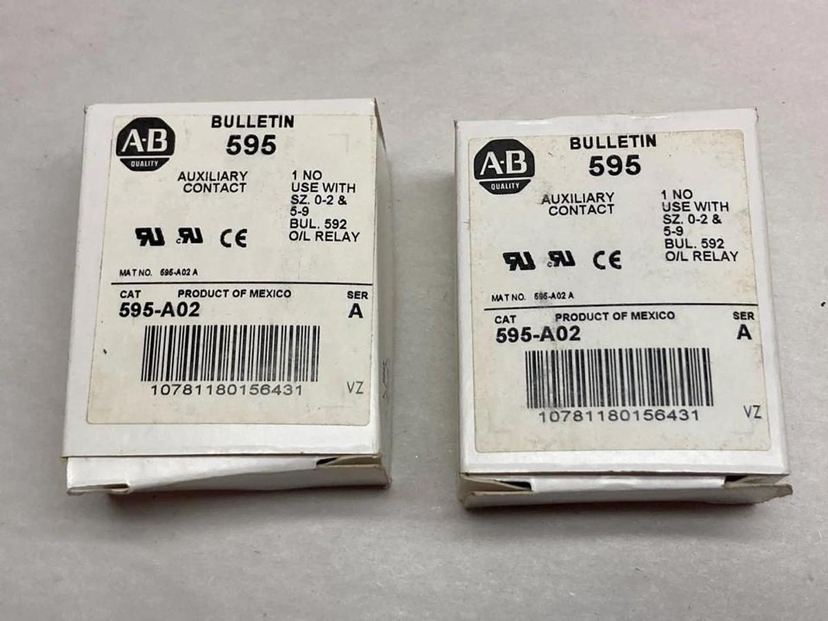 Allen-Bradley,595-A02,Auxiliary Contact Ser A