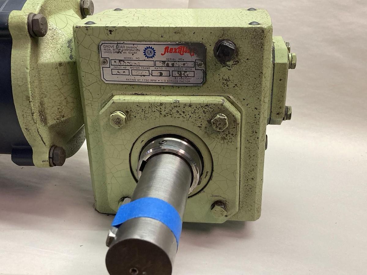 Used Flexaline,Model HM01206-1,Gear Speed Reducer 56C Frame Ratio 6:1 0.500Hp