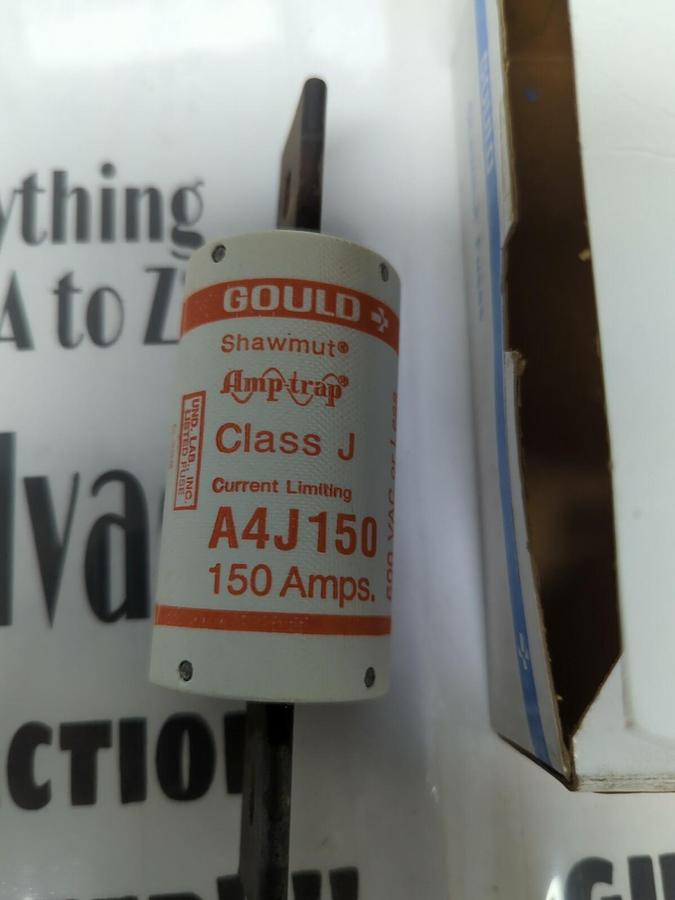 GOULD SHAWMUT,AYJ150,AMP-TRAP 150 AMP FUSE NOS