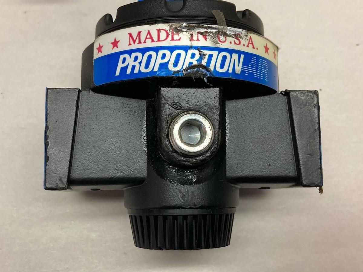 Used Proportion Air,PSR-4,Pressure Regulator w/Model PA117 Pneumatic Cylinder