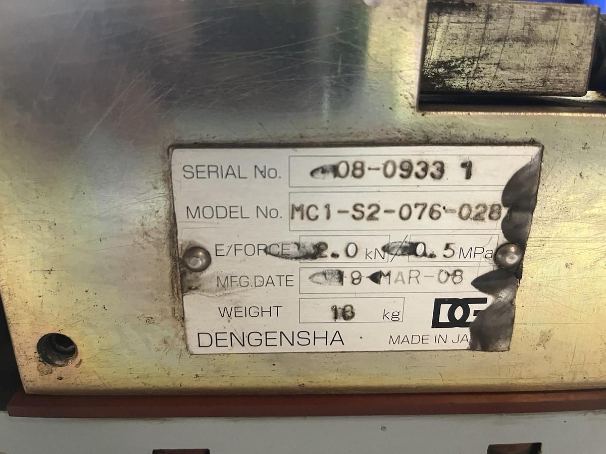 Used DENGENSHA,MC1-S2-076-020,SPOT WELD GUN 2.0 kN / 0.5MPa