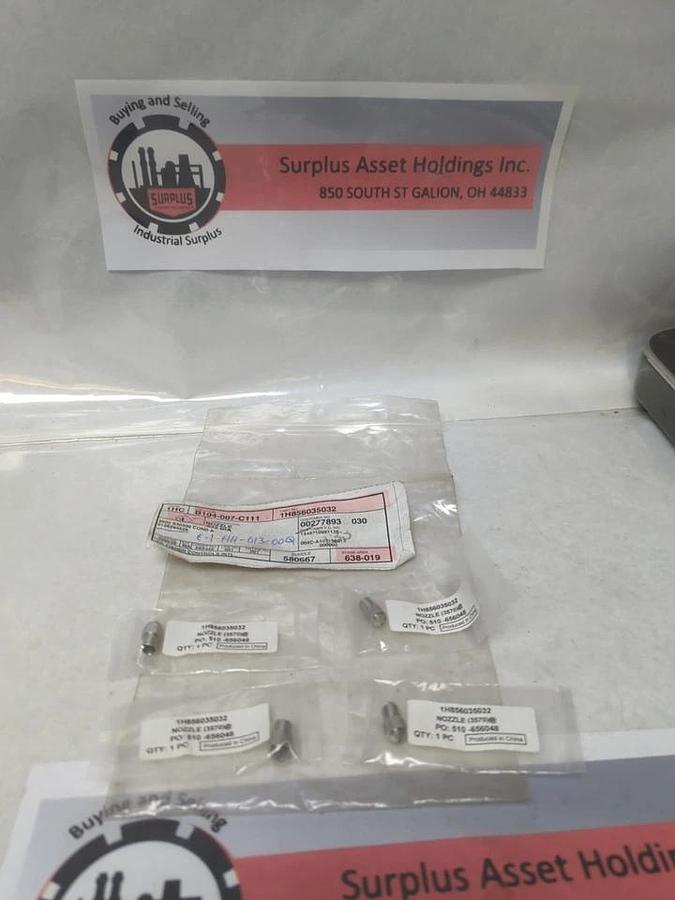 FISHER,1H856035032,NOZZLE LOT OF 4 NOS