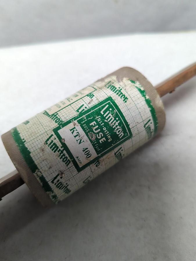 Used COOPER BUSSMANN,KTN-400,LIMITRON 400 AMP FUSE PRE-OWNED