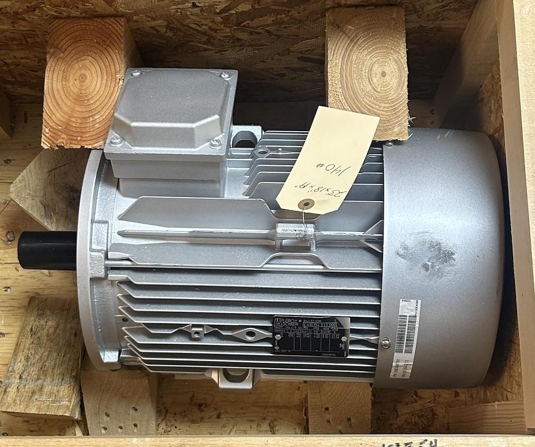 LEROY SOMER,LS132M,MOTOR 7.5/9.00KW 500-575V 1445/1740RPM 3PH