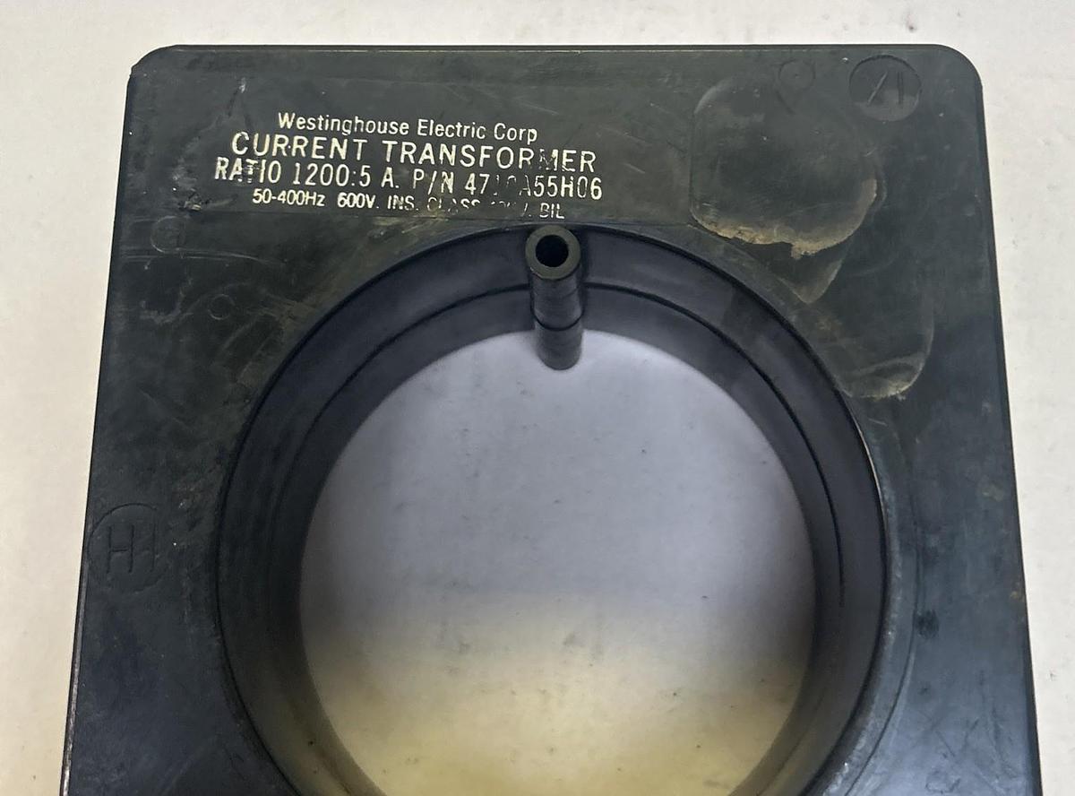 Used WESTINGHOUSE,4710A55H06,CURRENT TRANSFORMER