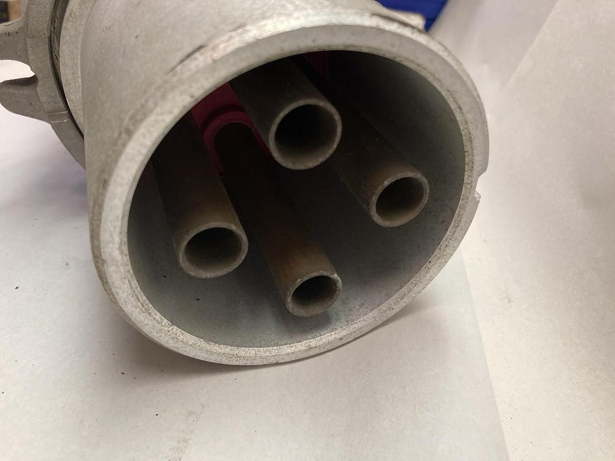 Used Crouse-Hinds,AP20465-M80,3-Wire Arktite Plug 200A 600V 4-Pole Style 2