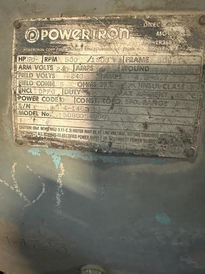 Used Powertron 50 606AT