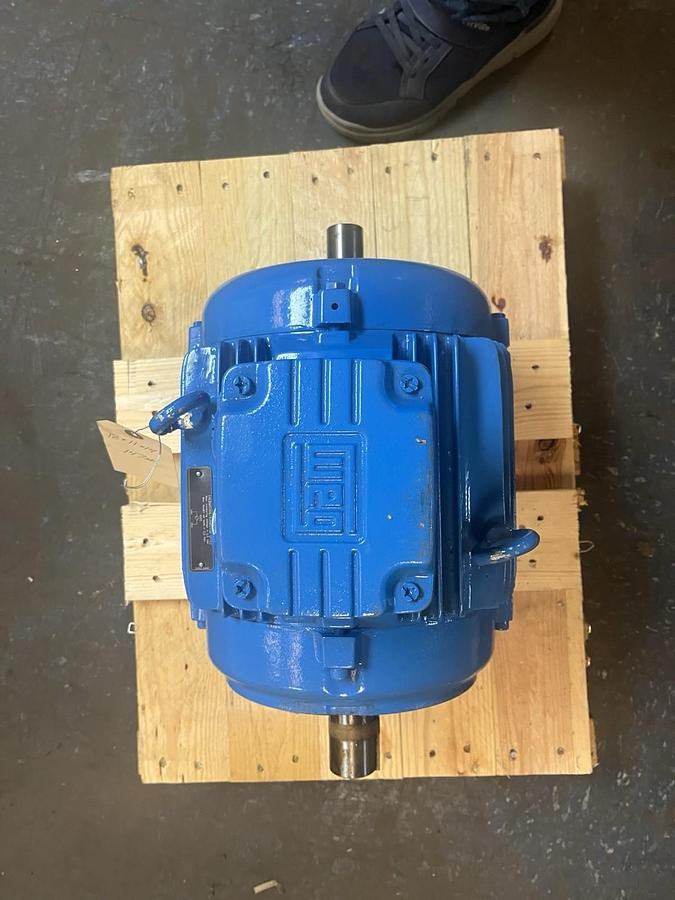 WEG ALUP KOMPRESSORAN,132S,DUAL SHAFT COMPRESSOR MOTOR 460V 6.3kW 3525RPM