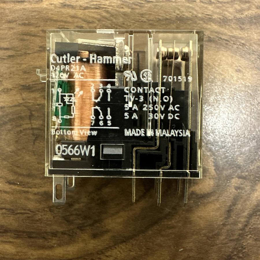 Cutler-Hammer,D4PR21A,Relay with Indicator Light