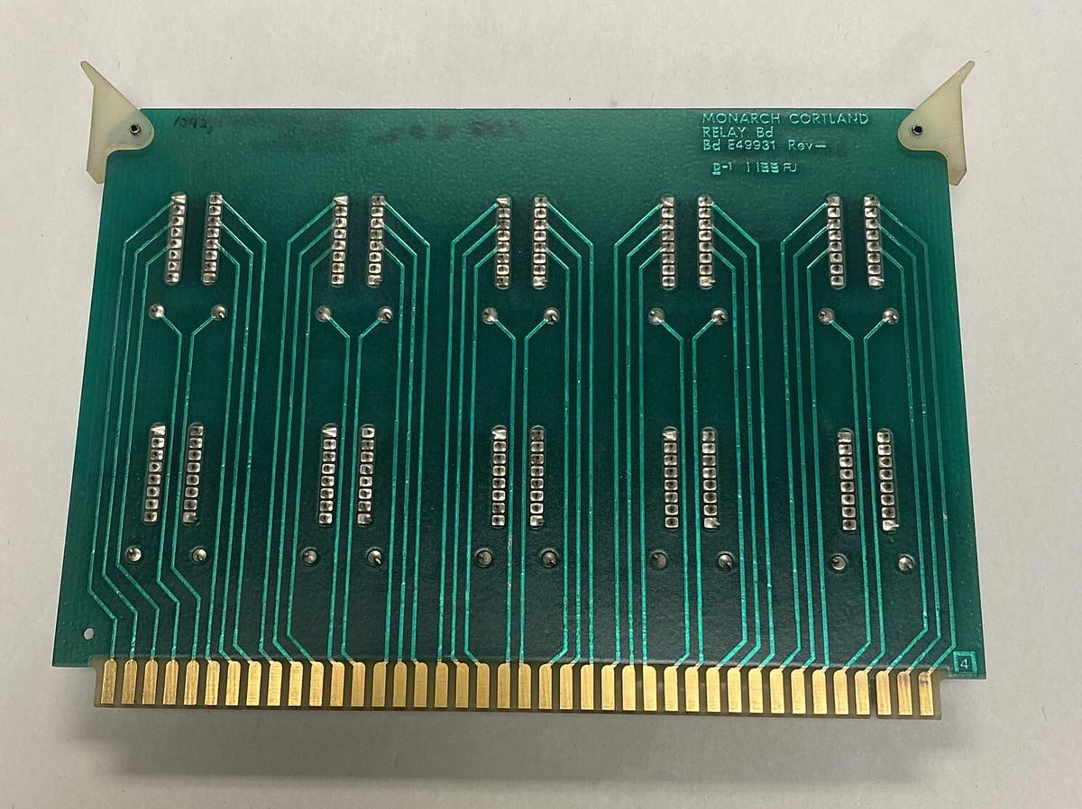 Used Monarch,E49932,Relay Board
