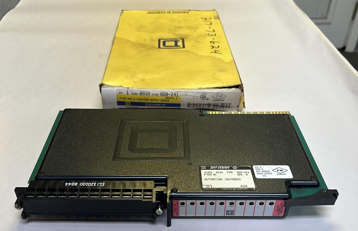 SQUARE D SYMAX,8030HOM-241,FUNCTION OUTPUT MODULE NOS