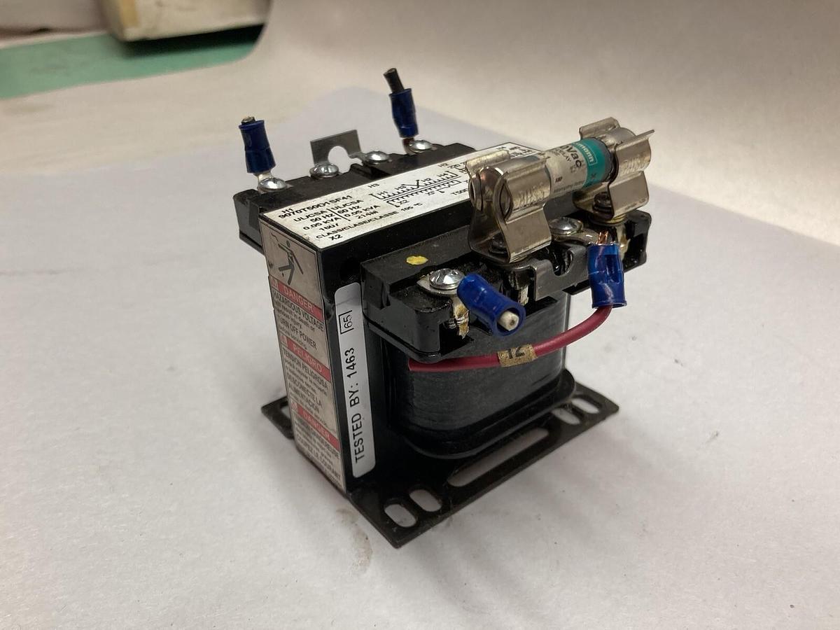Used Square D,9070T50D1SF41,Control Transformer 0.05 kVA