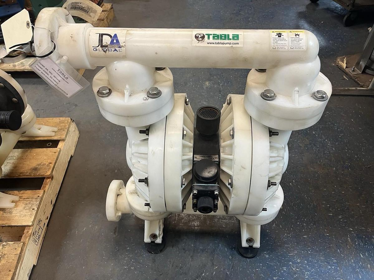 Used TABLA,D50/PPPP/TF/TF/PTF/FL/B,DOUBLE DIAPHRAGM PUMP AODD