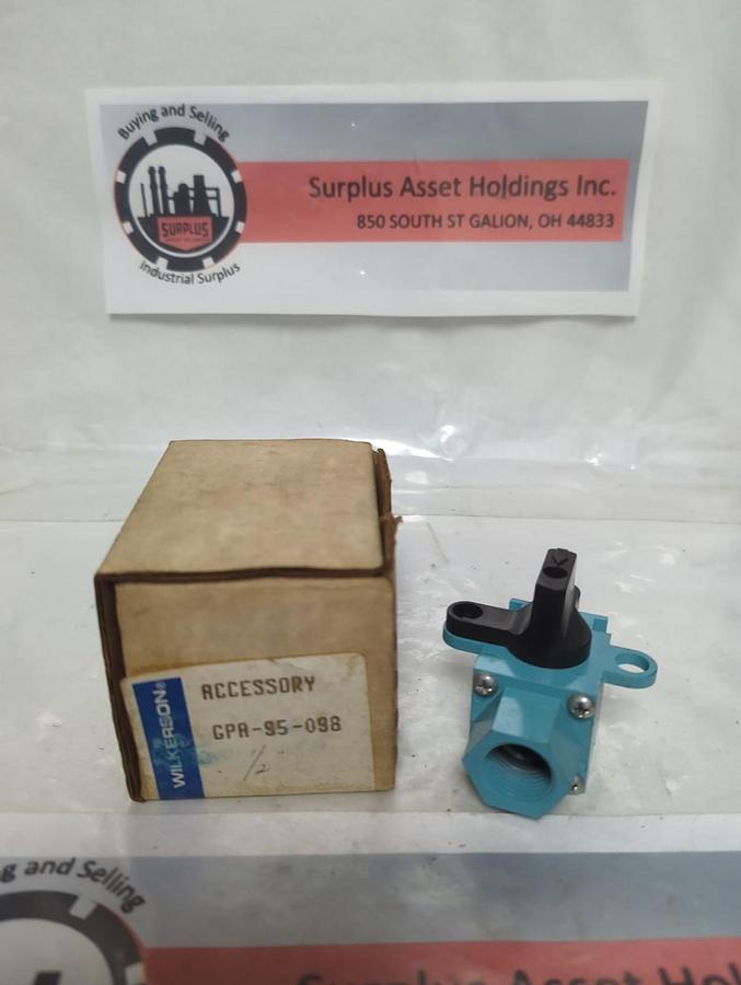 WILKERSON,GPA-95-098,ON/OFF VALVE ACCESSORY 1/2 INCH NOS