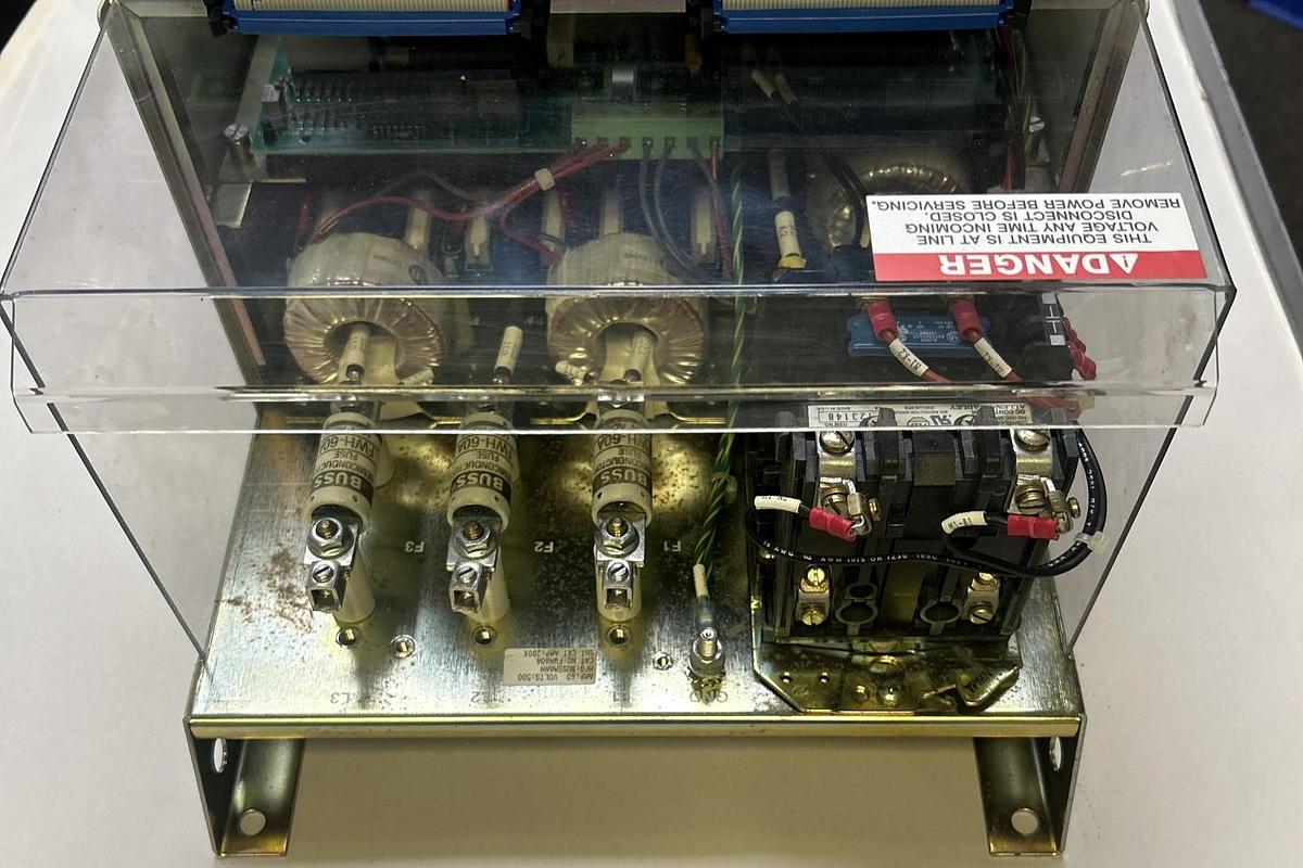 Used ALLEN BRADLEY,1395-B71-C1-P10-P51,DC DRIVE CONTROLLER