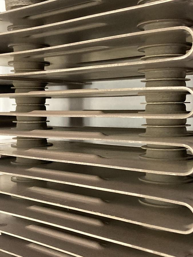 Used General Electric,G14WL04,Punched Steel Grid Resistor 0.042OHMS 545V