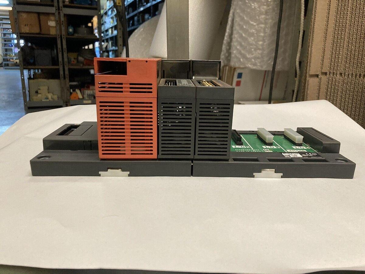 Used Mitsubishi,A1S61PN A1SX71 A1SY81 PLC,Rack Assembly