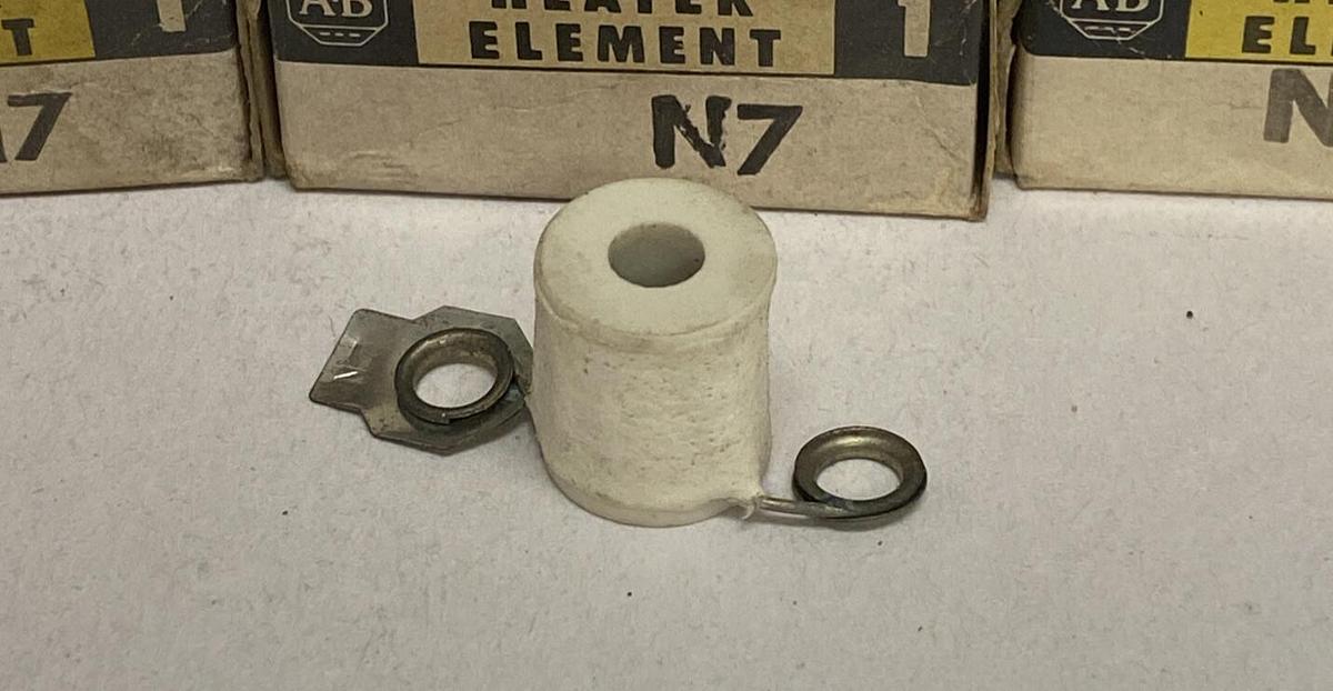 ALLEN BRADLEY,N7,OVERLOAD RELAY HEATER ELEMENT LOT OF 13 NOS