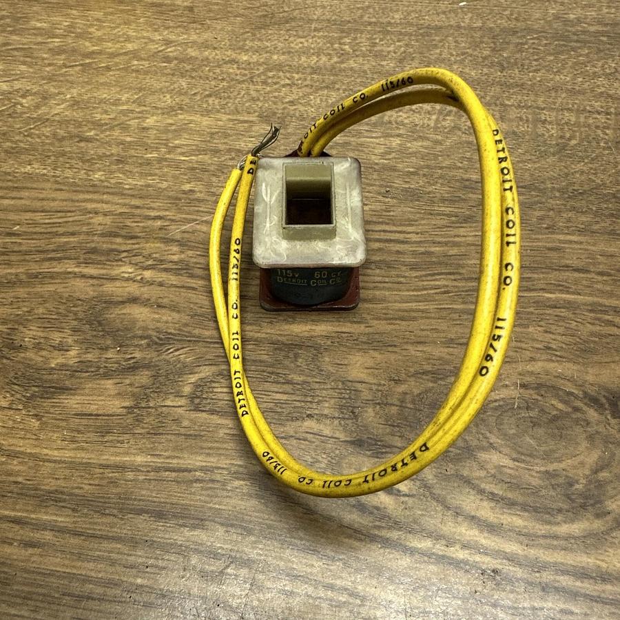 Used Detroit Coil Company,9-10,Solenoid Coil 115V 60Hz