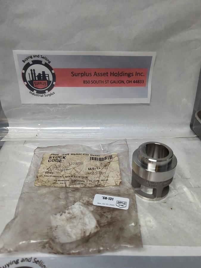 FISHER,CB7CU-1,VALVE CAGE-QUICK OPEN NOS